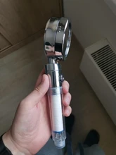 Shower-Head Nozzle Spray REPLACEABLE-FILTER Stop-Button Skin-Care Water-Saving Zhangji