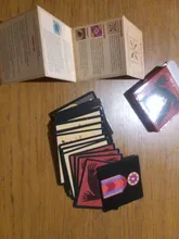 Juego de mesa con reglas en inglés para toda la familia, juego de cartas divertido, 24 cartas, juego de mesa