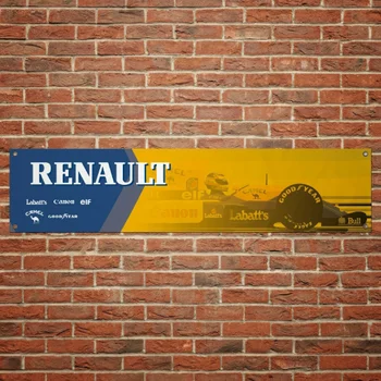 

RENAULT WILLIAMS Banner pvc shop decoration sport garage decoration workshop Flag's Atelier décoration