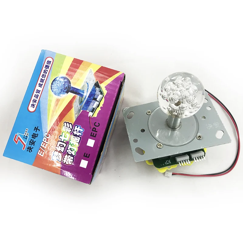 

Colorful Arcade Joystick for Pandora Game Console 5v and LED Push Button DIY Amusement Machine Accessories