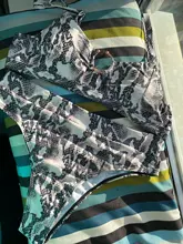 Bikini de cintura alta, bañador sexy de mujer, traje de baño femenino de banda, bikini de tanga brasileño, conjunto de bikini, ropa de baño del 2020