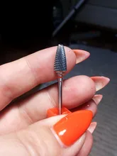 Brocas de carburo de tungsteno para uñas, fresas rotativas para manicura eléctrica, accesorios de herramientas de arte de uñas, 1 Uds.