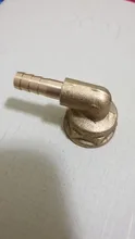 Coupler-Connector-Adapter Elbow Barbed-Fitting Hose Barb Female Thread Brass Copper 90degree