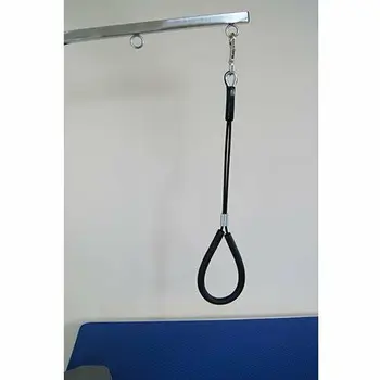 

Gallows loop in black steel protected