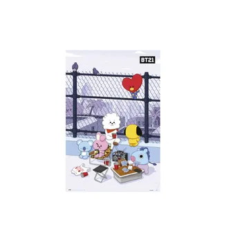 

POSTER BT21 ROOF