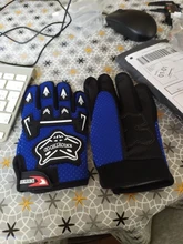 TDPRO-guantes de motocicleta de nailon para niños y niñas, cinco colores, dedo completo, protección profesional para Motocross, guante para equipo