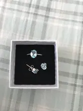 JewelryPalace-anillo de compromiso plata de primera ley y Topacio azul para mujer, sortija, plata esterlina 925, piedra preciosa, 925 anillos de plata esterlina solitario