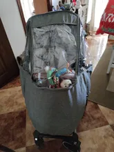 Chubasquero Universal impermeable para invierno, funda gruesa para lluvia, protección contra el viento, accesorios de cochecito de bebé, bastón, cochecito