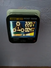 ANENG AC11 Digital inteligente Socket Tester de prueba de tensión Detector de enchufes/US/UK/EU/AU enchufe cero línea fase comprobar Rcd NCV prueba