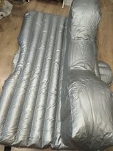 Colchones inflables para viajar en coche, cama universal para asiento trasero, sofá multifuncional, almohada, cojín y colchoneta para acampar al aire libre