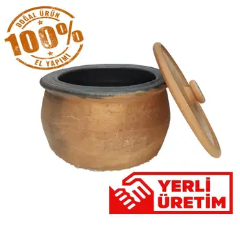 

Earth Handmade Big size Hot Pot 8-10 Personality Cover Gift