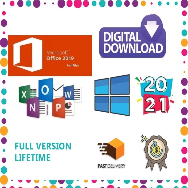 Mecrosoft-Ofice 2019 para Mac 16,46 VL, multilingüe, vida útil