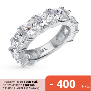 

Silver ring with cubic zirconia sunlight sample 925