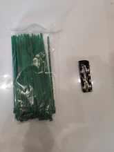 200mm puede hacerse Cable de plásticos de color bridas para cables reutilizables UL Rohs aprobado lazo de Nylon tirantes paquete lazos 100 Uds