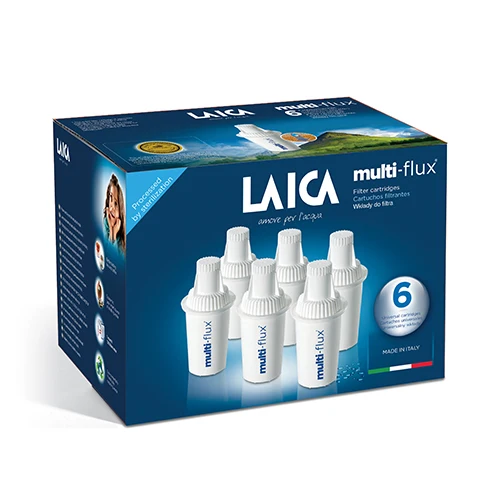 6 Laica Di Marca Bianco Multi-Flux (Classic) Filtri