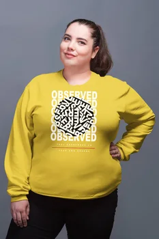 

Angemiel Wear Observed Yellow Women Sweatshirts