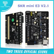 Placa de Control de dos árboles SKR mini E3 V2.1 32 bits con controlador UART TMC2209, piezas de impresora 3D skr v1.3 E3 Dip para Creality Ender 3