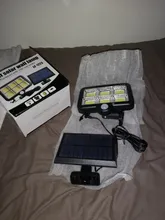 Solar-Light Motion-Sensor Waterproof Outdoor 150 LED PIR with 4m-Wire