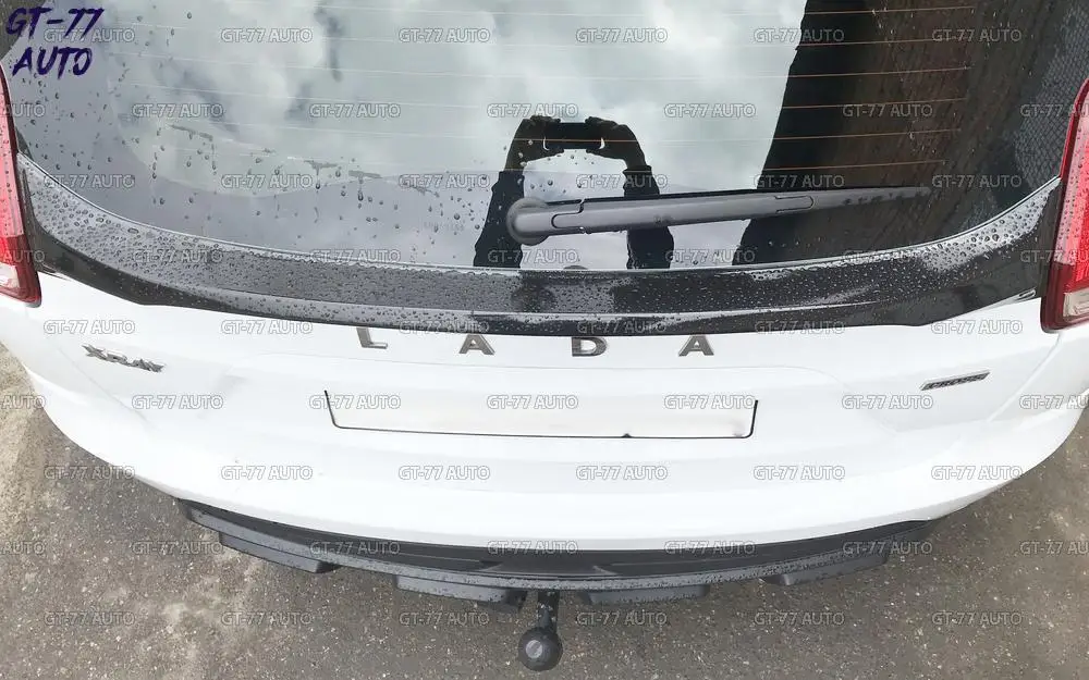 Спойлер на крышку багажника для Lada X-Ray- губная сабля внешний материал АБС-пластик Стайлинг тюнинговая накладка