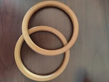 Bag-Accessory Circle-Handle Handcrafted Wooden Round Environmental