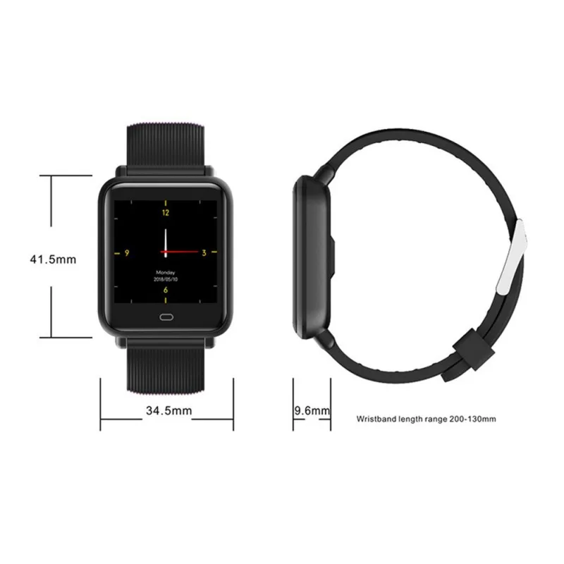 

Color Screen Bracelet Sports Waterproof Sports Step 1.3 Inch Large Screen Smart Wristband Watchluxe Water proof Smart watch