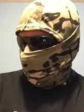 Pasamontañas de camuflaje táctico, máscara facial CS completa, juego de guerra, caza del ejército, deportes de ciclismo, casco con forro, militar, Multicam, CP, bufanda