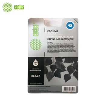

Cartridge inkjet cactus cs-51645 No. 45 black (44 ml) for HP DJ 710c