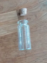 Clear Vials Glass-Bottles Cork Gifts Empty Wedding Small Home-Decoration for Holiday