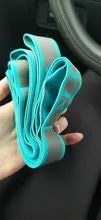 Adultos de tracción Yoga Correa correa de poliéster látex elástico Danza Latina banda elástica de Yoga Pilates Fitness banda de resistencia para ejercicios