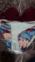 CUPSHE-Conjunto de Bikini Floral de realce para mujer, bañadores de dos piezas con Tanga Sexy, trajes de baño de playa, novedad de 2021