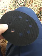 Almohadilla de interfaz de protección de superficie ultrafina, 5 pulgadas (125mm), 8 agujeros, almohadillas de lijado y discos de lijado de gancho y bucle, G8TB