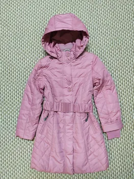 

R-276 girl's pink coat RM (110-158) (134)