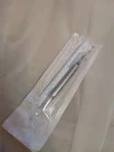 2 unids/set Médico Quirúrgico escriba pluma Piercing ceja marcador quirúrgico estéril Regla permanente tatuaje belleza Accesorios