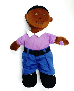 

kids boy Ethnic educational learn cloth dress tie shoelaces Buckle Body Stuffed Toy Realistic Baby Doll Birthday Christmas Gifts