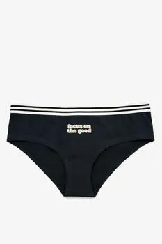 

Koton Women Navy Blue Hipster Panties