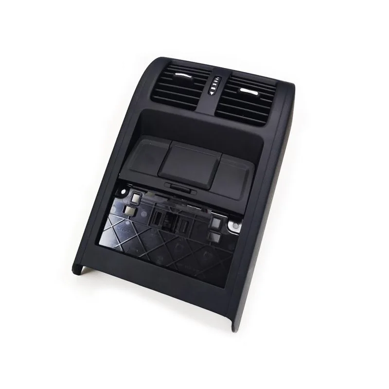 

Black Rear Armrest Console Air Vent Panel For VW Passat B6 / CC