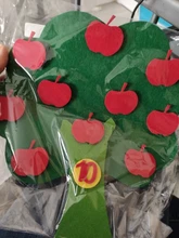 Juguetes Educativos de aprendizaje de tela Montessori para niños, juguetes educativos de aprendizaje de Color cognitivo Digital, bricolaje, ayuda para enseñanza, Matemáticas