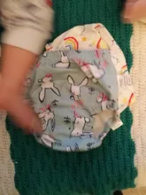 Pantalones de entrenamiento de algodón de 6 capas para bebé, bragas, pañales de tela reutilizables, pañales para niños, ropa interior impermeable para bebé, lavable