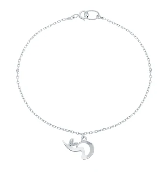 

Silver Bracelet with cubic zirconia sunlight sample 925