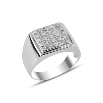 

Silver 925 Sterling Zircon Stone Ring