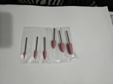 ERUIKA 6 unids/set de goma del taladro del clavo de fresado para manicura poco Flexible pulidora máquina Archivo de clavo eléctrico herramientas de arte