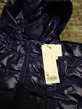 NewBang-Chaqueta de plumón largo con capucha para mujer, chaqueta ultraligera de invierno, abrigos de talla grande, 7XL, 8XL