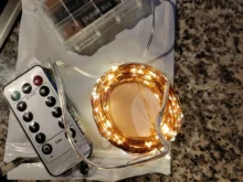 String-Light Timing-Battery Christmas-Decoration Remote-Control Festive Party Copper