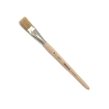 

Brush Bristle flat art materials, short handle No. 20