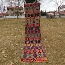 Винтажные коврики для гостиной прихожей 2'9'' X 11'2''/84X341 см