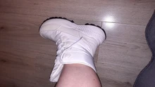 Women Boots TUINANLE Black White Winter Short-Style Mujer Upper No Invierno Plush Non-Slip-Quality