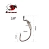 ESFISHING Lead Offset Hook 12pcs Carbon Steel Fishing Hooks Jig Head Big Bass Hook Lead Jig Head Crank for Soft Fishing Lure ► Photo 2/6