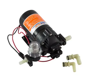 

Water Supply diaphragm pump seaflo, 24v, 5.5 L/min, 5.5 bar, 4 a sfdp201508035