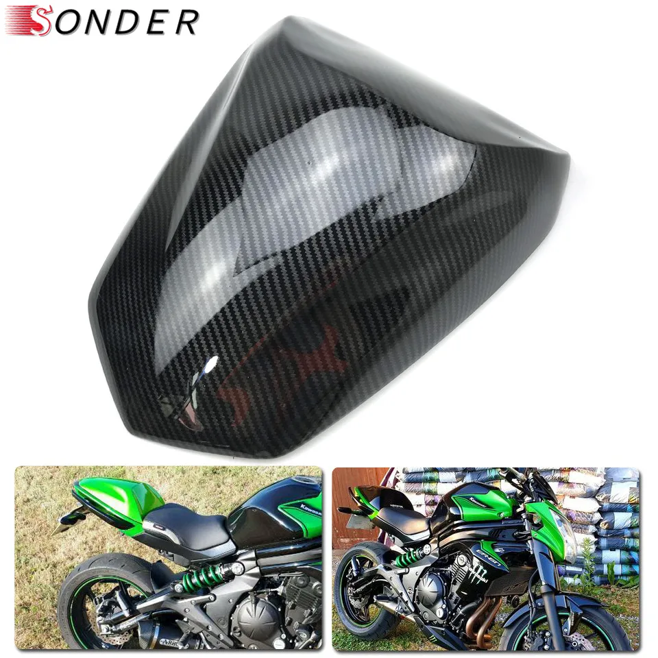 Portapacchi Posteriore Per Kawasaki Ninja 650 ER-6N ER-6F - Supporto Bauletto E Bagagli - Foto 9