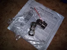 Fitting Joints-Tubing Ferrule-Tube Brass Compression Copper Nut-Lock Pipe Double-Card-Set